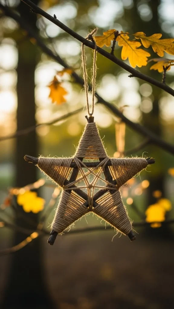 Twig Star Ornaments