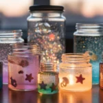 20 Mesmerizing Glitter Jar Ideas That Create Relaxing Decor