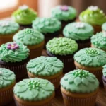 21 Charming Green Cupcakes That Win Every Dessert Table
