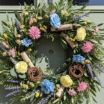 22 Beautiful DIY Spring Wreaths That Look Store-Bought