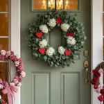 24 Stunning Valentine Wreaths That Transform Your Entryway