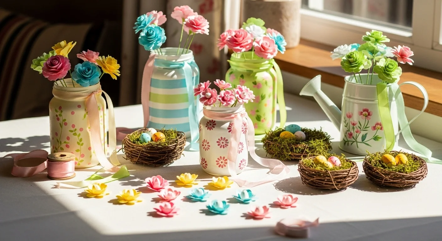 27 Easy Spring Crafts That Instantly Lift Your Mood - craftwinning.com