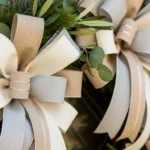 28 Gorgeous Wreath Bows That Create a Luxe Look
