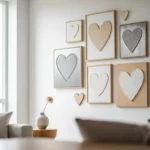 28 Modern Heart Wall Art That Refreshes Home Decor