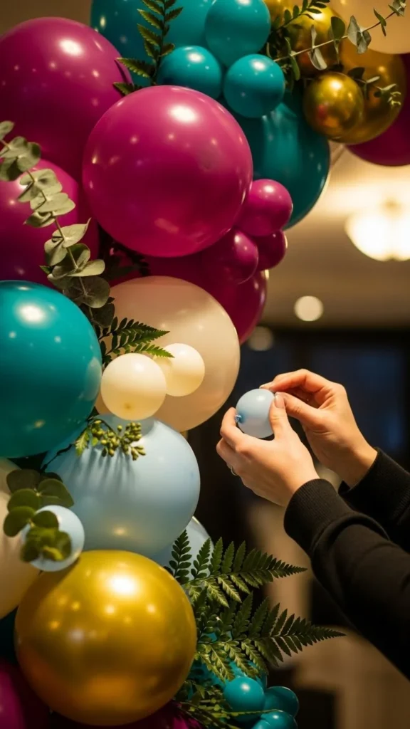 Add Depth With Accent Balloons and Fillers