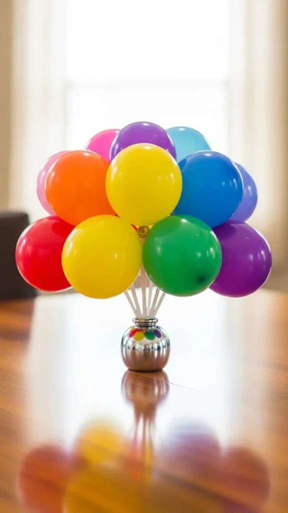 Balloon Weight Rainbow Cluster