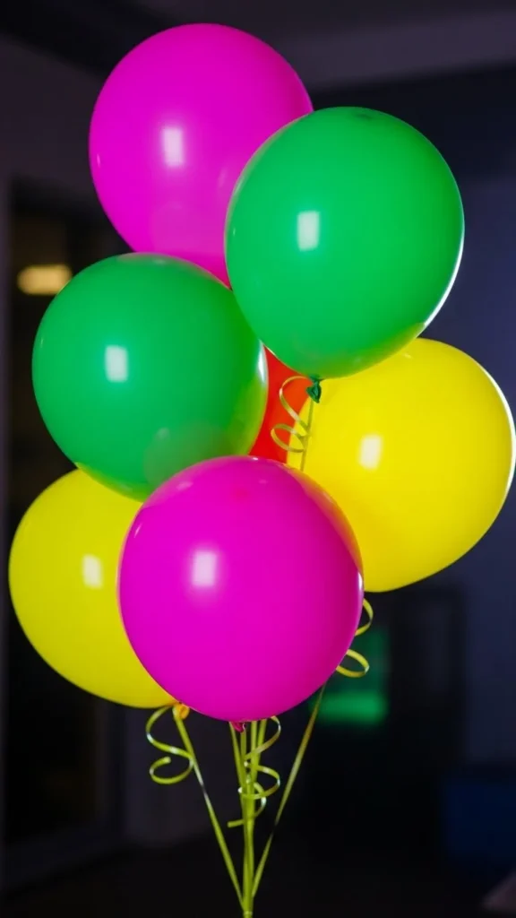 Bright Neon Party Bouquet