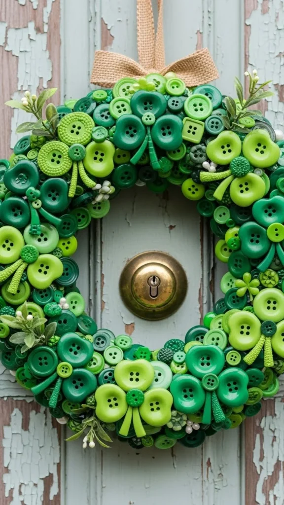 Button Detail Shamrock