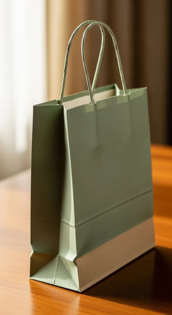 Cardboard-Reinforced Paper Gift Bags