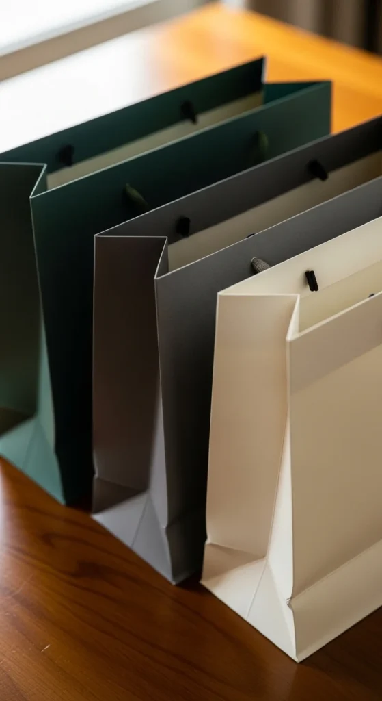 Cardstock Box-Bottom Gift Bags