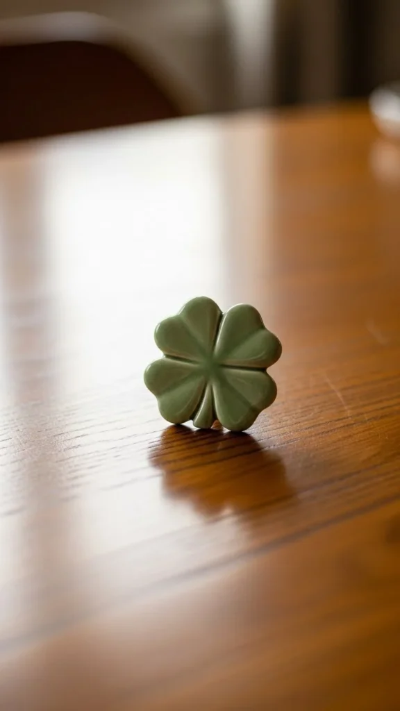 Ceramic Clover Accent