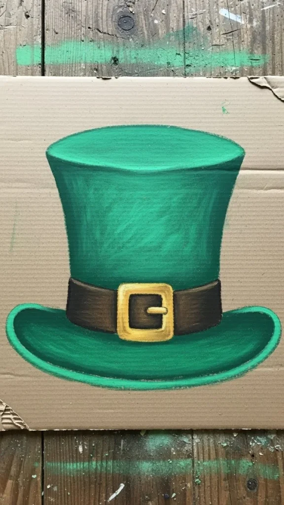 Chalk-Paint Hat Board