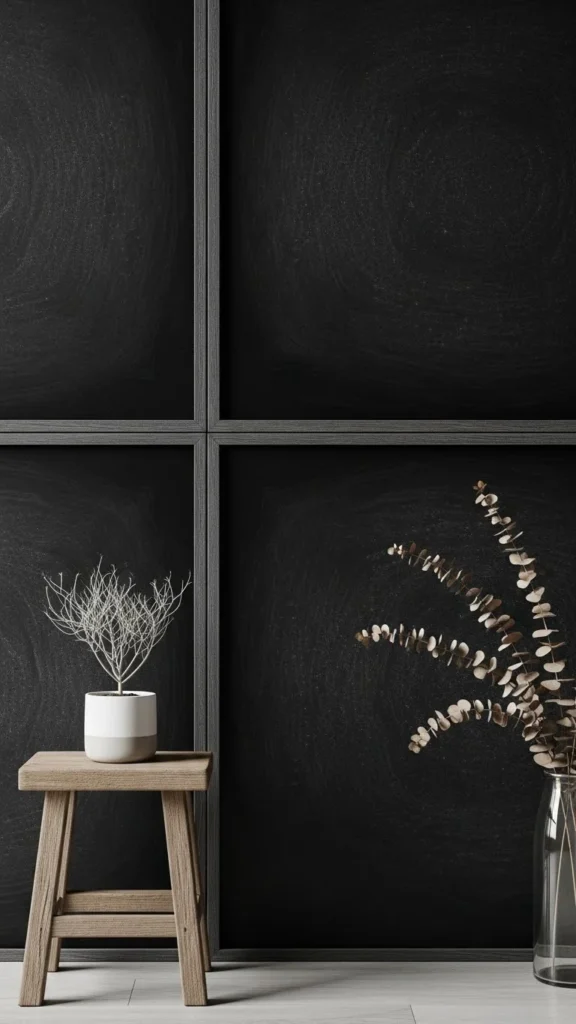 Chalkboard-Style Wall Covering