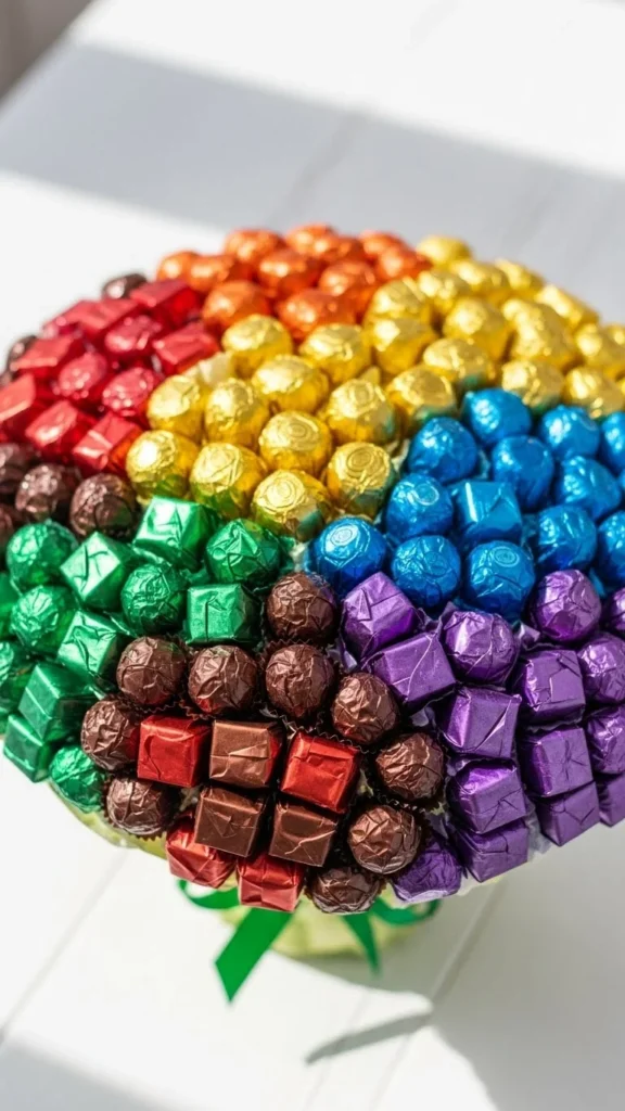 Chocolate Color-Theme Bouquet