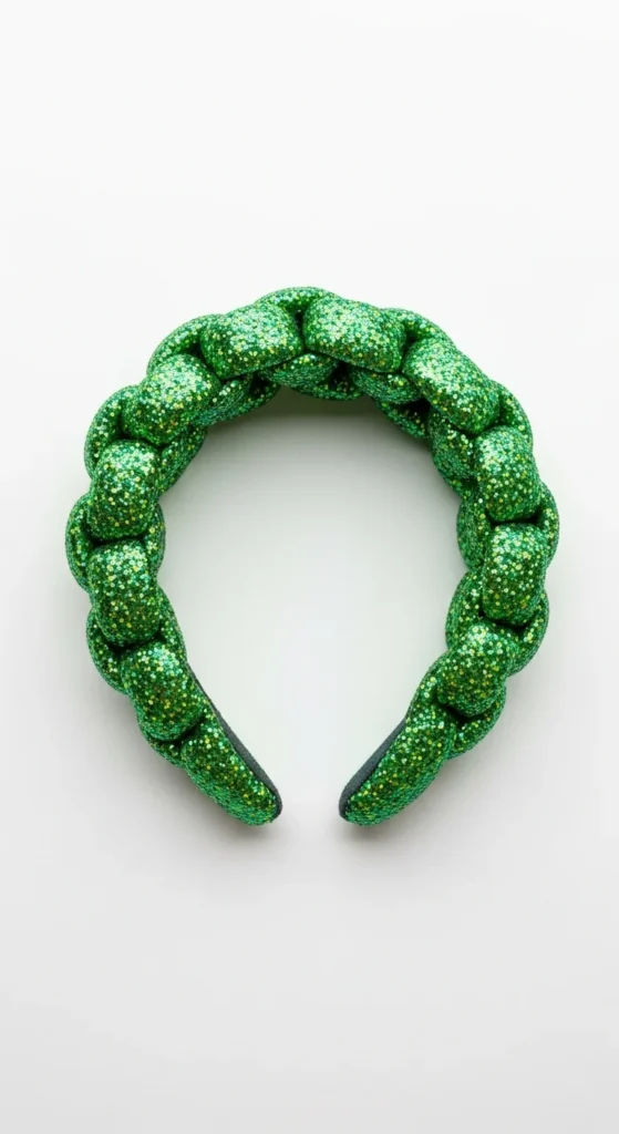 Chunky Glitter Foam Headband