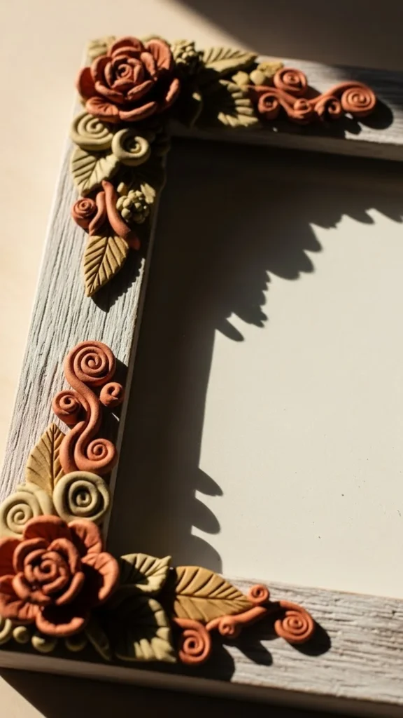 Clay Accent Corner Frame