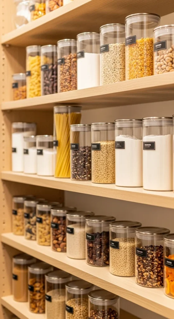 Clear Container Pantry Switch