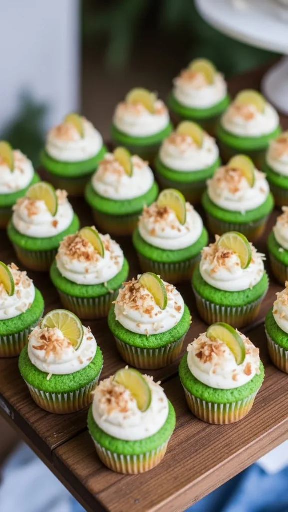 Coconut Lime Cupcakes