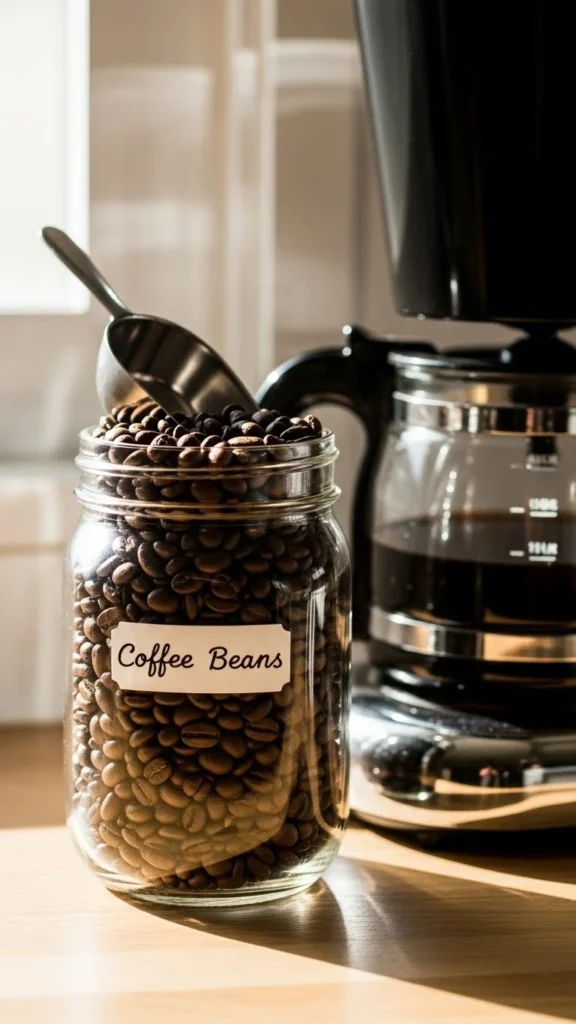Coffee Lover Gift Jar