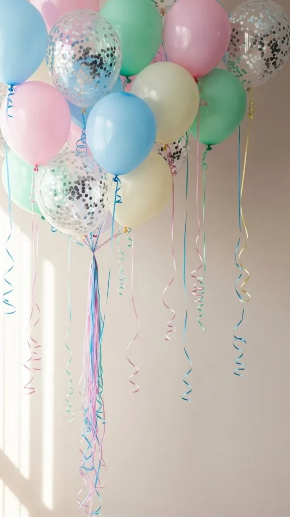 Creative Ways to Style Confetti Balloons
