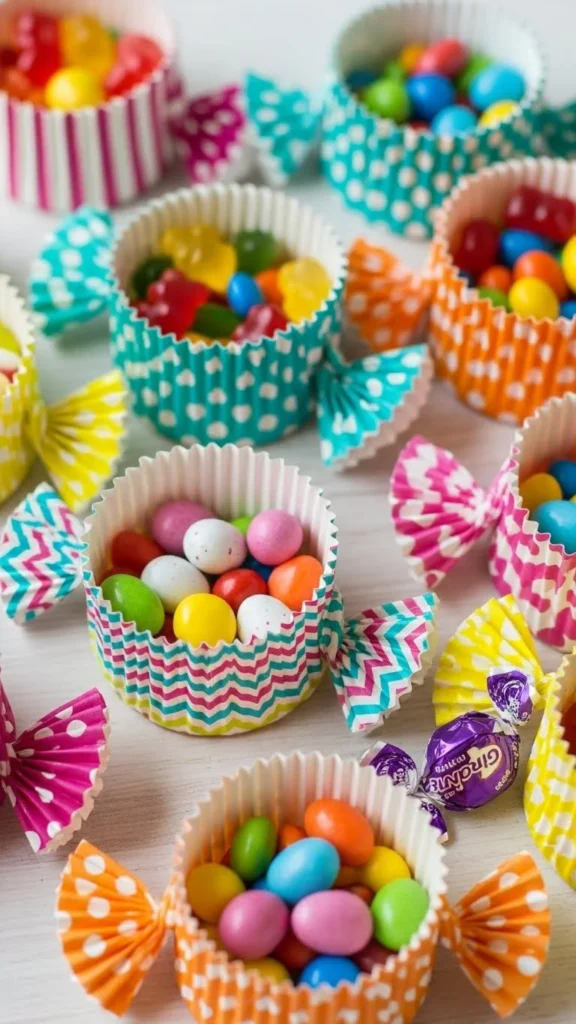 Cupcake Liner Treat Wraps