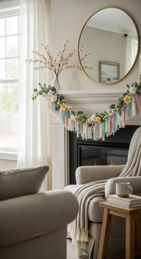 DIY Spring Garland