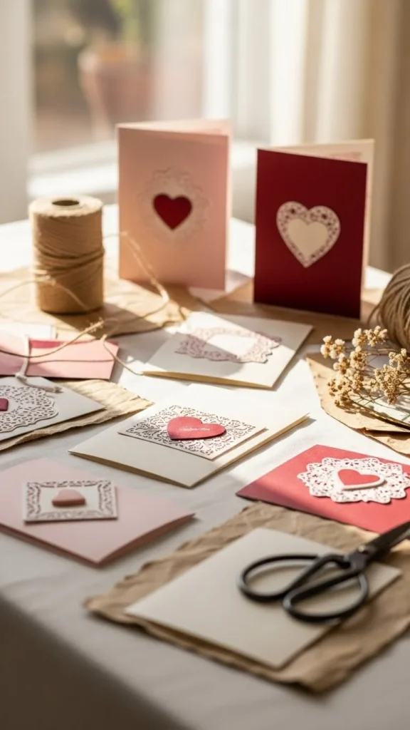 DIY valentine cards