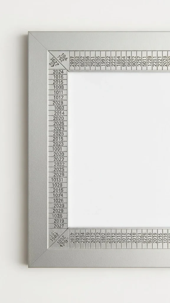 Date Stamped Keepsake Frame