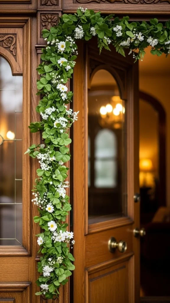 Doorway Clover Garland