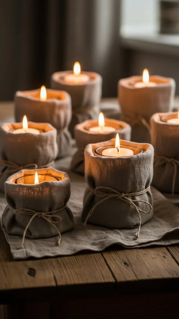 Fabric-Wrapped Holders