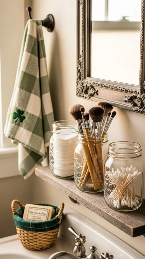 Farmhouse Bathroom Storage Jars