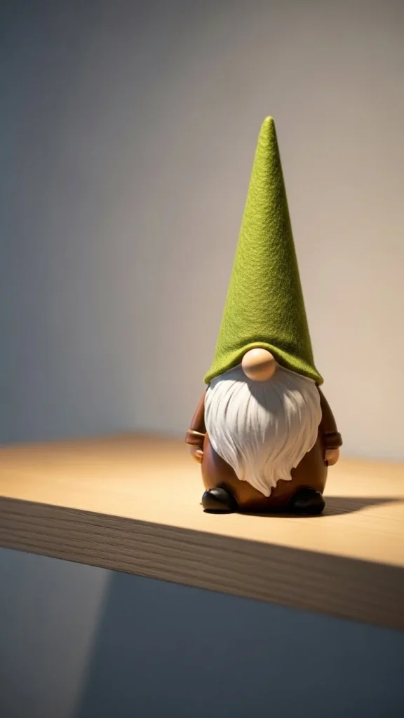 Felt Cone Hat Gnome