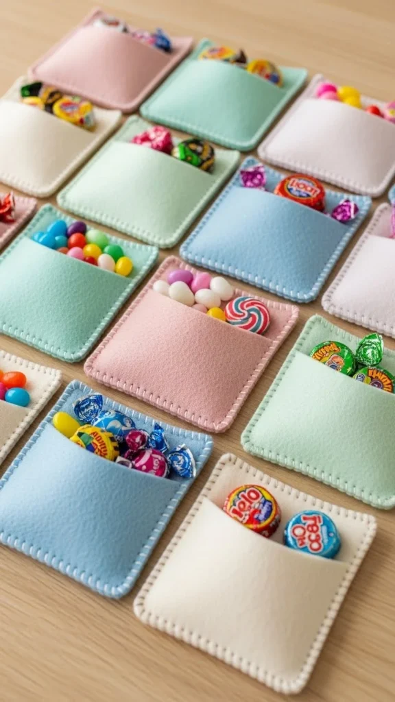 Felt Pocket Treat Bags