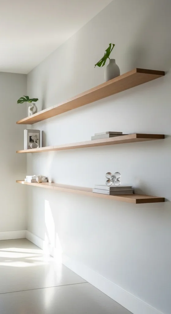 Floating Shelf Height Adjustment