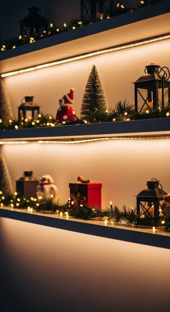 Floating Shelf Light Line