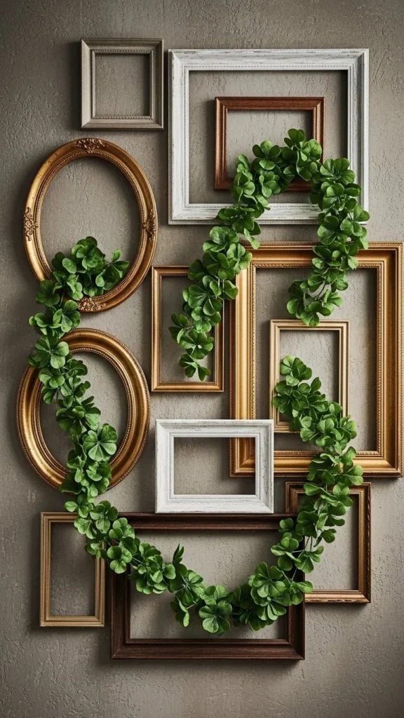 Framed Clover Garland