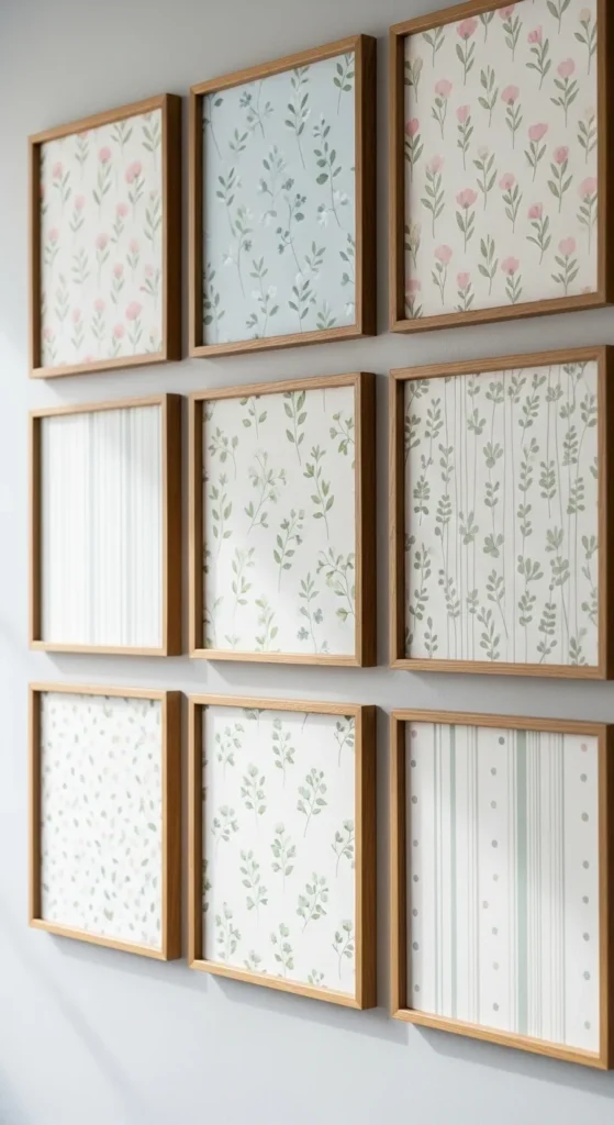 Framed Wallpaper Samples
