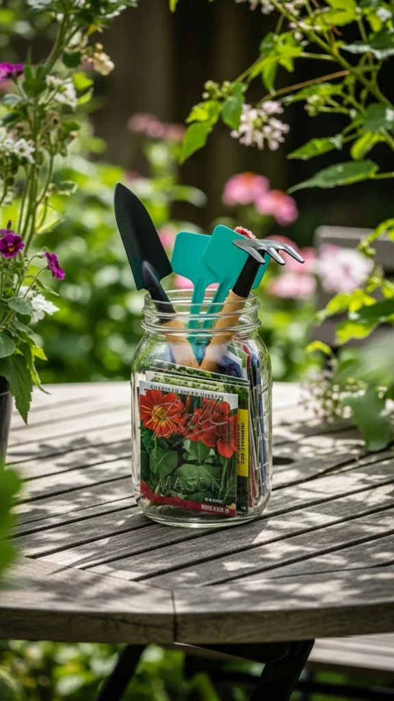 Gardening Seed Starter Jar