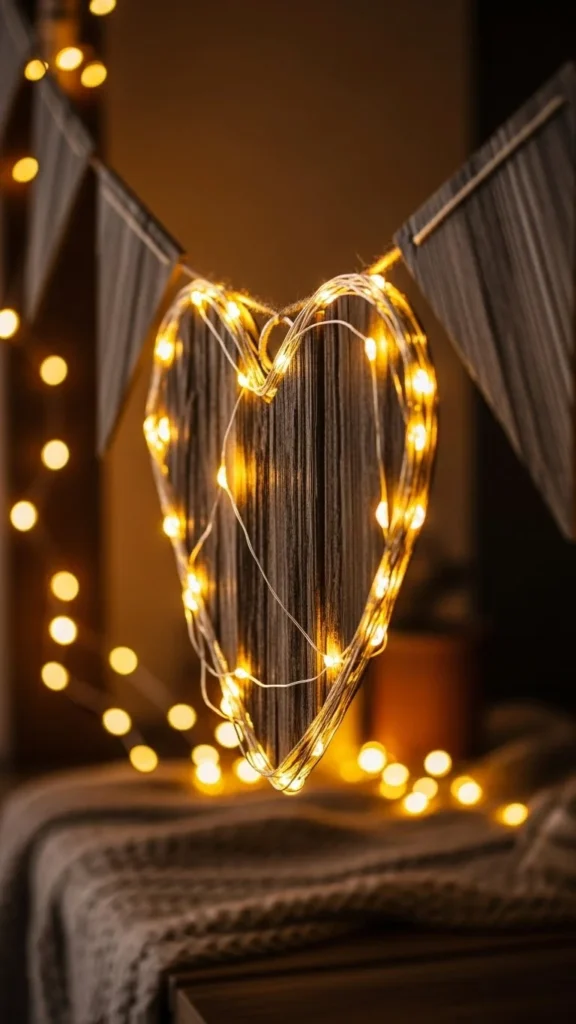 Glow String Love Banner