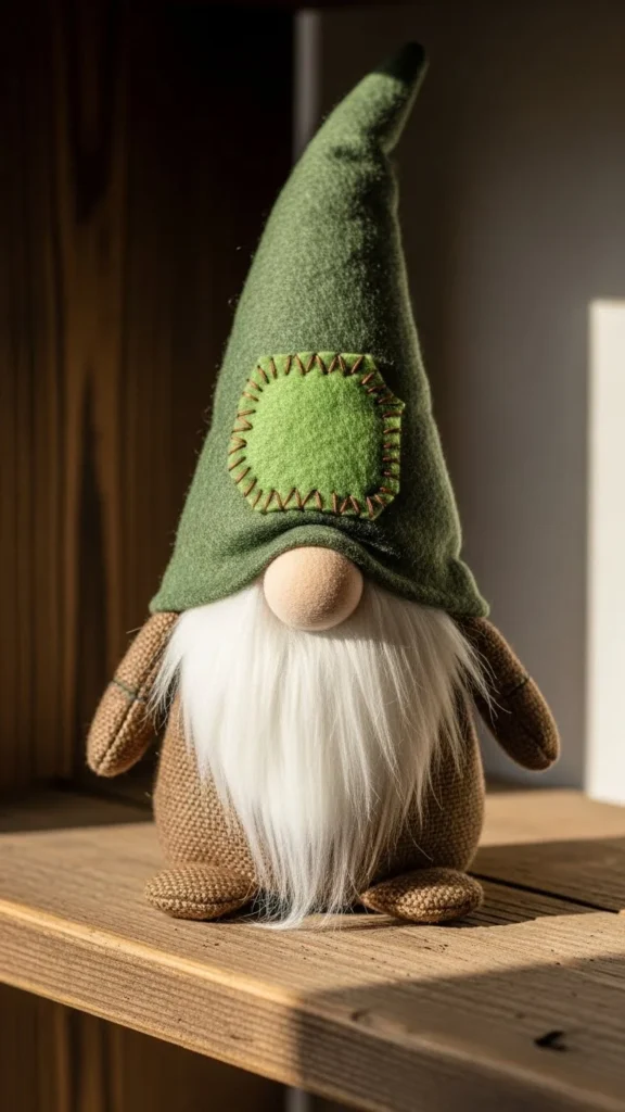 Gnome with Fabric Patch
