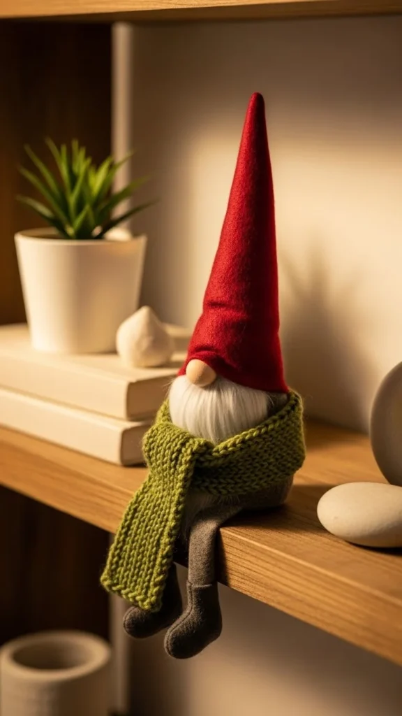 Gnome with Green Scarf