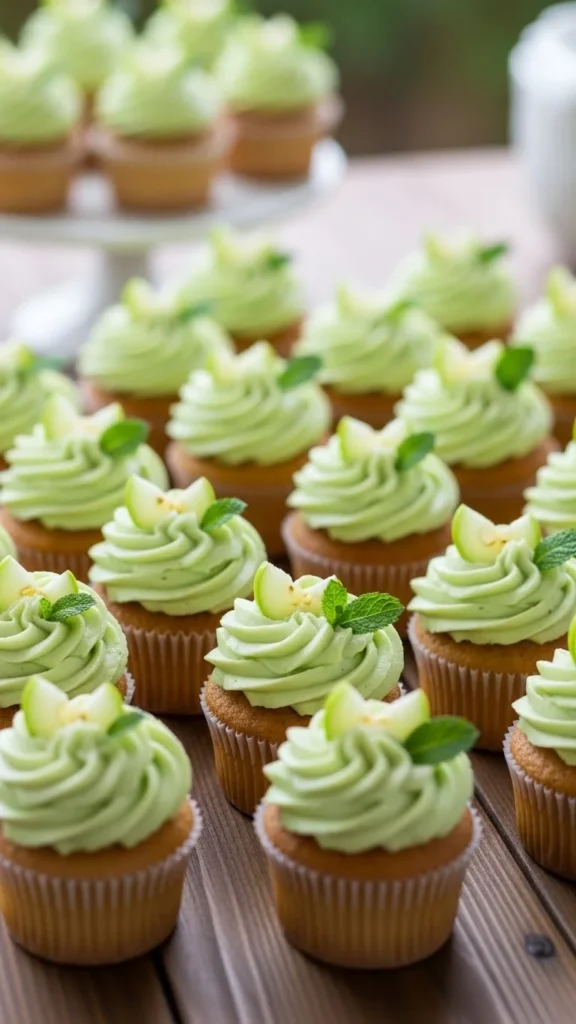 Green Apple Cupcakes