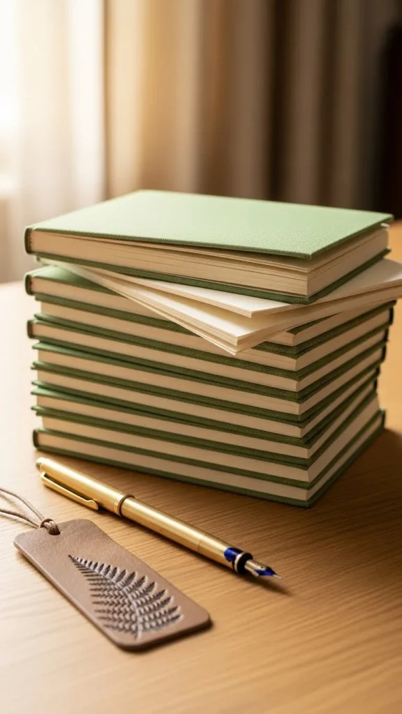 Green Mini Notebooks