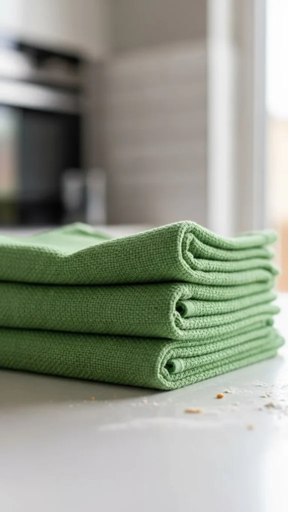 Green Tea Towels