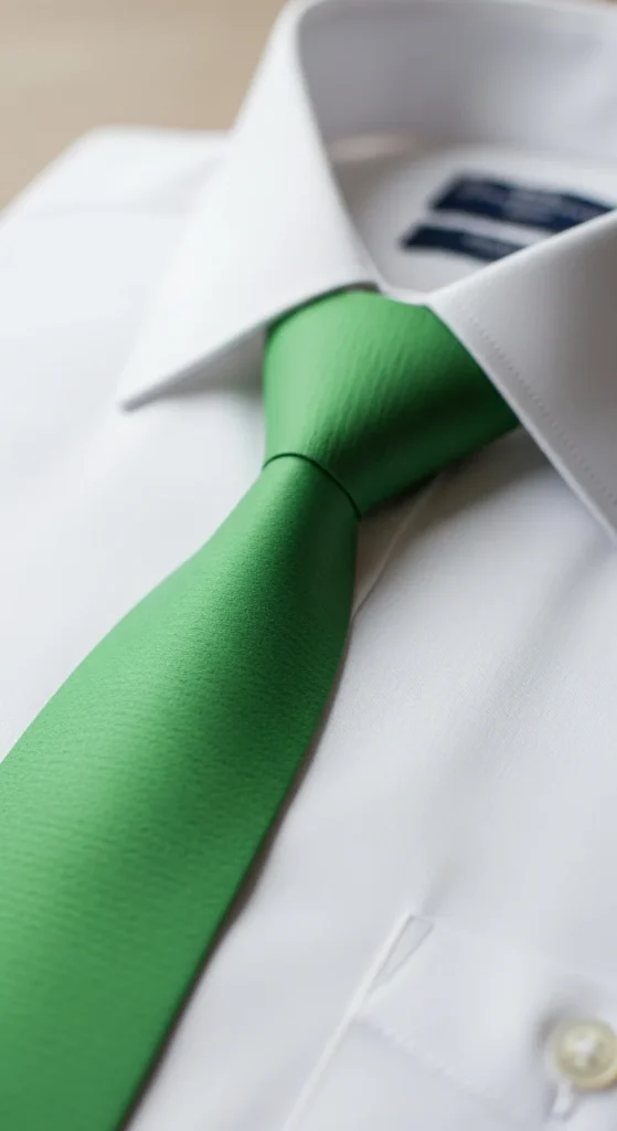 Green Tie Overlay