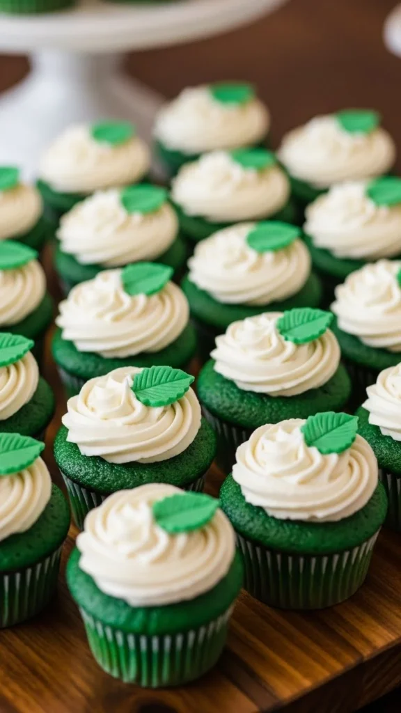 Green Velvet Cupcakes