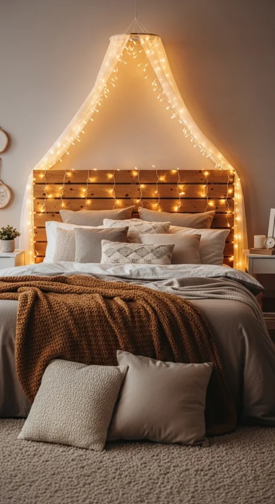 Headboard Canopy Effect