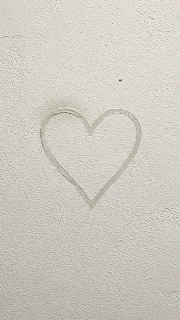 Heart-Inspired Wall Mural