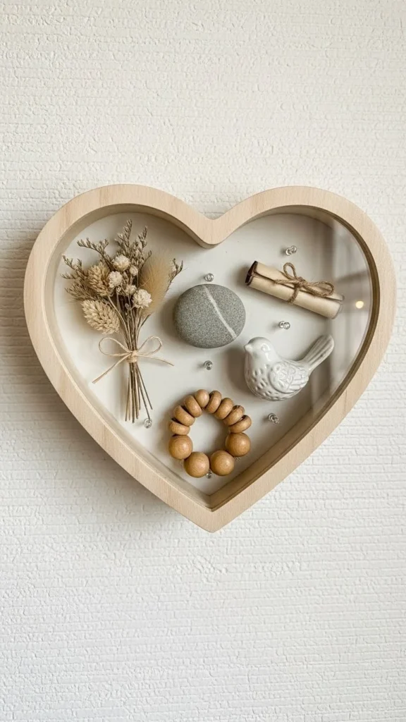 Heart-Shaped Shadow Box