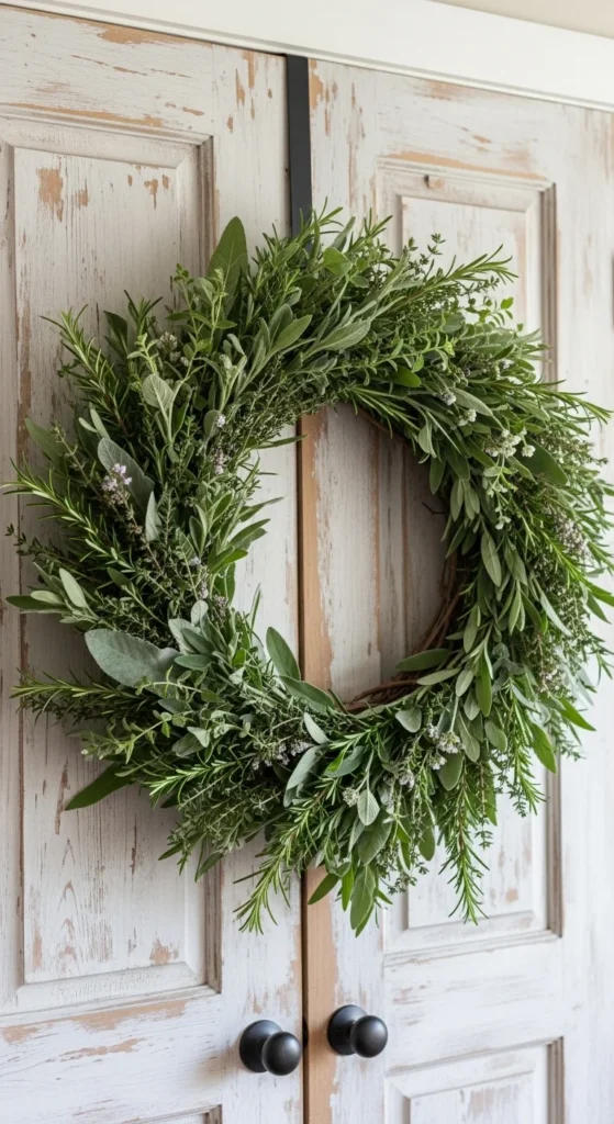 Herb-Inspired Greenery Wreath